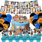 Anime Naruto Shippuden Theme Birthday Party Supplies birthday Party Decorate Set