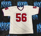 Autographed signed Lawrence Taylor New York Throwback Football Jersey Jsa Coa