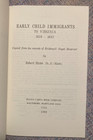 Early Child Immigrants To Virginia 1618-1642 -records  Bridewell Royal Hospital