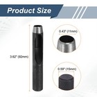 Leather Hole Punch 11mm Round Hollow Hole Puncher Cutter Carbon Steel 