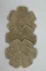 Canary Nest Felt Bird Nest Liners Finch  Pads Natural Wool 3 Pack 5 5 