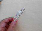  400 Lagos Silver 5mm Signature Caviar Mom Stretch Bead Bracelet Size S