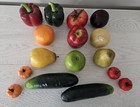 Lot 16 Faux Fake Artificial Fruit Home Decor Staging Props Realistic Display