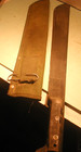 Vintage Ontario Knife Military Machete With G533n Canvas Sheath