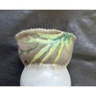 Antique Vtg Nippon Noritaki Hat Pin Stand Crown Moriage Beadwork Hand Painted