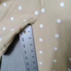 Old Navy Jumpsuit Girls Xxl  18  Beige Linen Blend Polka Dot Wide-leg Summer Nwt