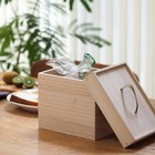 Masuda Kiribako Paulownia Bread Box 1 5 Loaf Food Storage Made In Japan