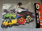 Vtg Halloween Window Clings Static And Die Cut Decorations Witch Ghosts 90s Lot