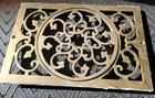 Vintage Victorian-style Scroll Vent Cover Grate Grille Register 9x13 Rare Find 
