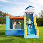 Inflatable Bounce House Slide Kids Jumper Castle Bouncer W blower Indoor Outdoor