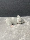 Aurora Mouse 7 l Plush Realistic Rat Gray Pink Feet Tail Stuffed Animal Toy Pet