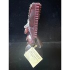 Vintage Hand Carved Wooden Wisdom Tiki Idol Statue Polynesian Decor With Tag