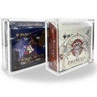 Mtg Collector Booster Box Acrylic Display Case Magnetic Sliding Protective Case
