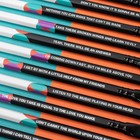 Blackwing Volume 192   Box Of 12 Pencils Lennon   Mccartney Lyrics Beatles Songs