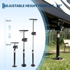 2 Pack 10000lb Rv Slide Out Stabilizer Jacks  21-49 Inch Adjustable Support