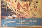 1958 She Gods Of Shark Reef Roger Corman 1sh Movie Poster Rare Ed 