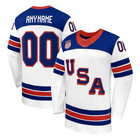 Team Usa Hockey Custom Name Premium Olympic Jersey - Nwt - Color size Options