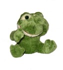 Peek-a-buddy Frog Mini Plush From Russ Berrie Vintage 5  New