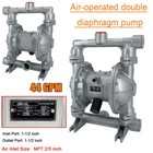 44gpm Air-operated Double Diaphragm Pump Petroleum Fluids 1-1 2  Inlet outlet