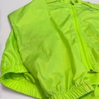 Canari Cycling Jacket Full Zip Lightweight Windbreaker Neon Green Gray Men s Xl