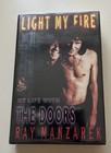 Ray Manzarek The Doors Signed H c Book Light My Fire Jsa Loa Jim Morrison 1 1