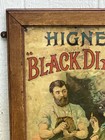 Early Hignett   s    black Diamond    Shag Tobacco Litho showcard From Irish Pub