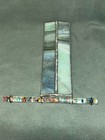 Kaleidoscope -vintage 6  Hand Made Slag Glass Diamond Shape