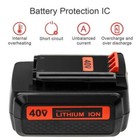 40 Volt 2 0ah Lithium Battery 40v Max Lbx2040 Lbxr36 Lsw36 For Black decker
