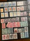 Greece Stamps M u Older Collection Many Mint