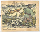 Antique 1910s Rukavychka Glove Ukrainian Folk Fairy Tale Slovak Language Book