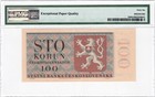 Czechoslovakia  State Bank  100 Korun 1951 P-76 - Unissued Pmg Gem Unc 66 Epq