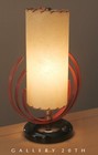 Authentic Mid Century Modern Atomic Majestic Table Lamp  Mcm 1950s Luxcraft Vtg