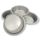5  Tin Non-stick Mini Pie Pans 4pc Set For Desserts Fruit Pies Pot Pies Quiches