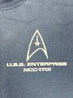 Vintage Star Trek U s s  Enterprise Ncc-1701 Sweatshirt Hanes Xl