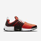 Nike Men s Air Presto Orange Black White 2021 Running Shoes New Ct3550-800