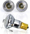 Iof 2-pack Lava Lamp Bulb 25w  120v R39 E17 25w 2-pcs Replacement For    