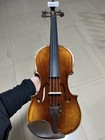 One-piece Solid 4 4 Violin Hand Crafted Full Size Fiddle W  Case And Bow 042709
