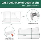 Upgraded Da63-09775a Fridge Right Door Shelf Bin For Rf28t5001sr Rf28t5021sr   