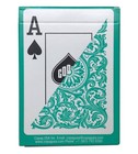 Copag Elite 100  Plastic Single Deck Poker Size Jumbo Index Green