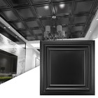 Art3d Pvc Drop Ceiling Tiles glue Up Plastic Wall Panel 24x24in 48 Sq ft  12pcs 