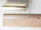 Dunlop 222 Solid Brass Guitar Slide 9 Ring Size New In Package