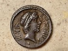 Roman Republic Q  Sicinius C  Coponius Ar Denarius Xf 49bc Imperatorial