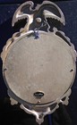 Syroco Convex Bullseye Mirror 13    Bald Eagle Federal Americana Vintage Gold Gilt