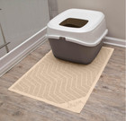Xl Large Cat Litter Box Mat Pad Pet Kitty Clean Easy Cleaning Floor Protecter