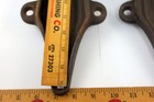 Antique Pair Of Cast Iron Barn Door Rollers Hangers Usa 15 5 l X 5 5 w