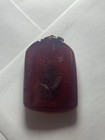 Thai Buddha Amulet Phra Somdej Pendant Red Case Vintage Style