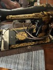 Stunning Antique Singer Portable 1910 Sewing Machine - Runs - G6640860