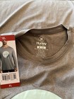 Hurley Long Sleeve Swim Shirt Surf Rash Guard Shirt  Grey L  Upf 50 
