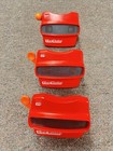 Lot 3 Vtg 1980s Viewmaster 3d Red Camera W 130  Reels -30 Compete Sets   Singles