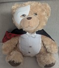 Vintage 1986 Phantom Of The Opera Plush Bear Clean  As-is  mask Detached 